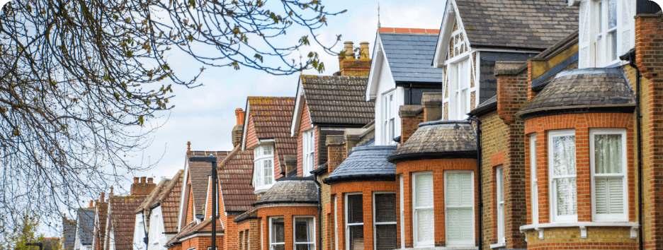 row of houses